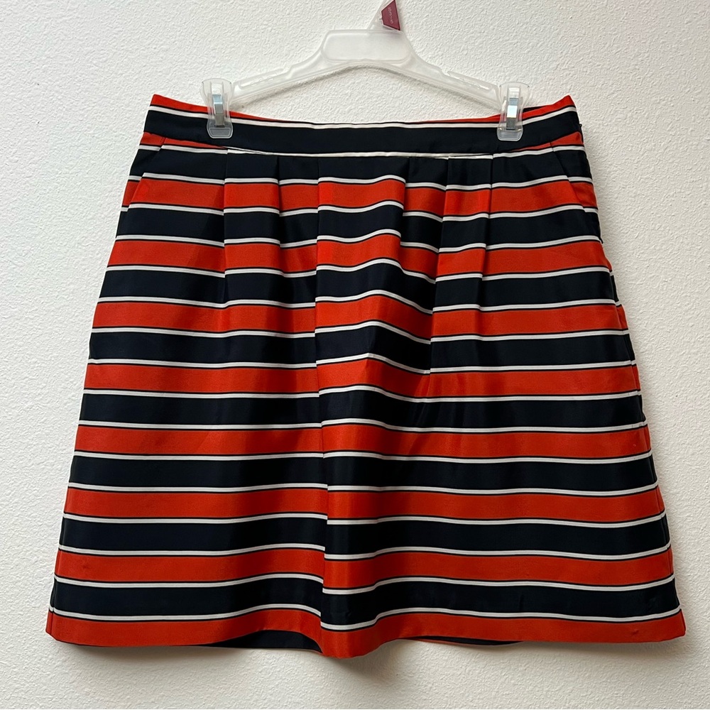 J. Crew Striped Skirt